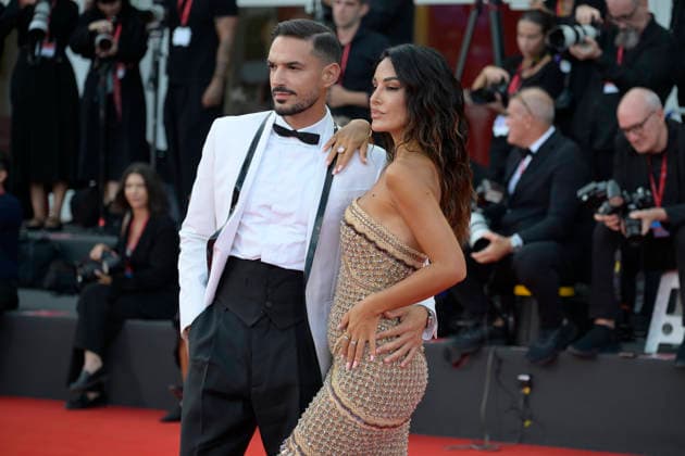 Ritorno a Buenos Aires red carpet at the 83rd Venice International Film Festival at Palazzo del Cinema in Venice Lido in Venice Lido, Italy - 11 Sept 2026 Pietro Tartaglione and Rosa Perrotta attend the red carpet of the movie Ritorno a Buenos Aires during the 83rd Venice International Film Festival at Palazzo del Cinema in Venice Lido. Venice Lido Italy Copyright: xMarioxCartellix xSOPAxImagesx _DSC3778