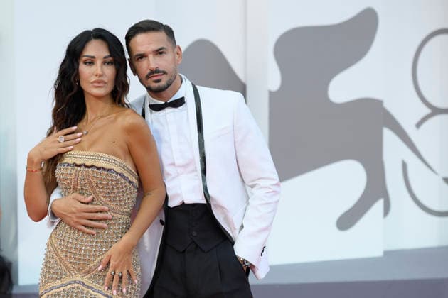 Ritorno a Buenos Aires red carpet at the 83rd Venice International Film Festival at Palazzo del Cinema in Venice Lido in Venice Lido, Italy - 11 Sept 2026 Pietro Tartaglione and Rosa Perrotta attend the red carpet of the movie Ritorno a Buenos Aires during the 83rd Venice International Film Festival at Palazzo del Cinema in Venice Lido. Venice Lido Italy Copyright: xMarioxCartellix xSOPAxImagesx _DSC3814-2