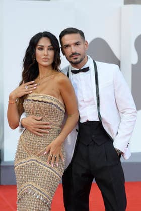 Ritorno a Buenos Aires red carpet at the 83rd Venice International Film Festival at Palazzo del Cinema in Venice Lido in Venice Lido, Italy - 11 Sept 2026 Pietro Tartaglione and Rosa Perrotta attend the red carpet of the movie Ritorno a Buenos Aires during the 83rd Venice International Film Festival at Palazzo del Cinema in Venice Lido. Venice Lido Italy Copyright: xMarioxCartellix xSOPAxImagesx _DSC3814