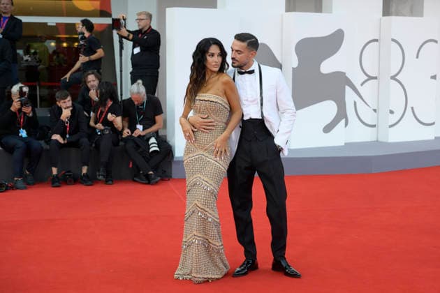 September 11, 2026, Venice Lido, Italy: Pietro Tartaglione and Rosa Perrotta attend the red carpet of the movie Ritorno a Buenos Aires during the 83rd Venice International Film Festival at Palazzo del Cinema in Venice Lido. Venice Lido Italy - ZUMAs197 20260911_aaa_s197_521 Copyright: xMarioxCartellix