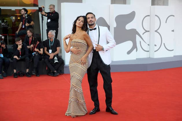 September 11, 2026, Venice Lido, Italy: Pietro Tartaglione and Rosa Perrotta attend the red carpet of the movie Ritorno a Buenos Aires during the 83rd Venice International Film Festival at Palazzo del Cinema in Venice Lido. Venice Lido Italy - ZUMAs197 20260911_aaa_s197_523 Copyright: xMarioxCartellix