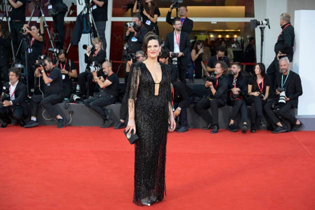September 11, 2026, Venice Lido, Italy: Ana Celentano attends the red carpet of the movie Ritorno a Buenos Aires during the 83rd Venice International Film Festival at Palazzo del Cinema in Venice Lido. Venice Lido Italy  - ZUMAs197 20260911_aaa_s197_589 Copyright: xMarioxCartellix
