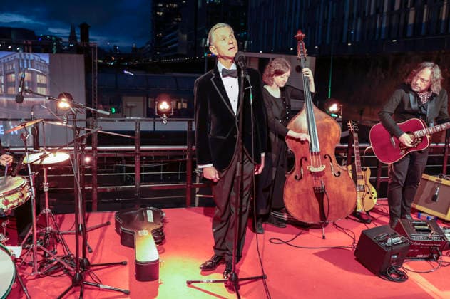 Max Raabe at the premiere of the fifth and final season of the TV series *Babylon Berlin* at the Naturstrom Open-Air Cinema in Cologne, September 11, 2026 Foto:xR.xSchmiegeltx xFuturexImagex babylon_6960