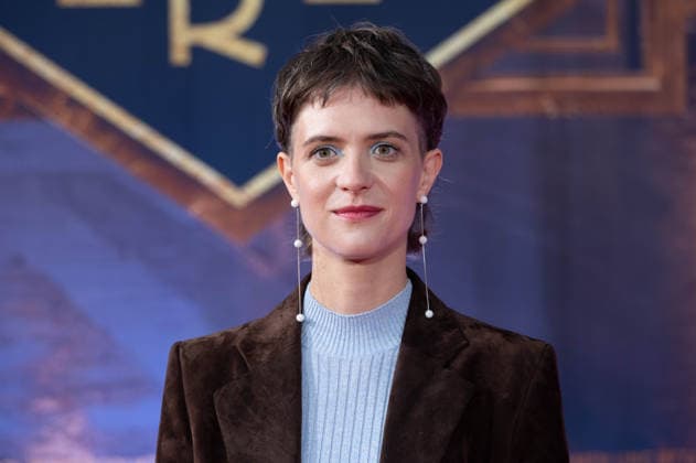 Liv Lisa FRIES, actress, red carpet, Red Carpet Show, arrival, premiere of the final season of *Babylon Berlin* on September 11, 2026, at the Naturstrom Open Air Cinema in the Rheinau Harbor in Cologne,