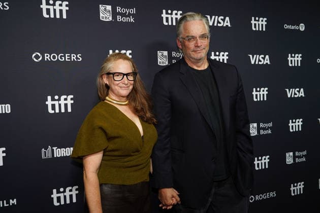 2026 Toronto International Film Festival - ˜The Stunt Driver™ Premiere (L-R) Jennifer Wilson and Michael Dowse attend the red carpet for the ˜The Stunt Driver™ premiere during the 2026 Toronto International Film Festival (TIFF) at Royal Alexandra Theatre. on September 11, 2026 in Toronto, Canada. (Photo by Leonardo Ramirez Eyepix Group) Copyright: xLeonardoxRamirez xEyepixxGroupx LR11092026-03058