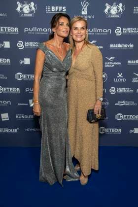 ABB ACTING AWARD: Gerit Kling and Andrea Luedke attend the 2026 German Acting Award ceremony at the Pullman Berlin Schweizerhof Hotel on September 11, 2025, in Berlin