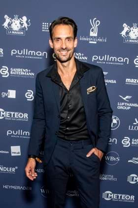 ABB ACTING AWARD: Dennis Herrmann Attends the 2026 German Acting Award Ceremony at the Pullman Berlin Schweizerhof Hotel on September 11, 2025, in Berlin