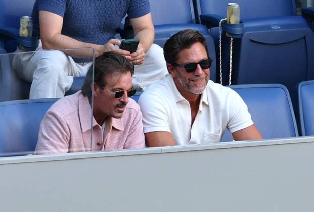 Celebs at The US Open - New York City Henrik Lundqvist attends the Men Semi Final at the US Open in New York on September 11, 2026. Photo by Dylan Travis ABACAPRESS.COM New York NY United States  Copyright: xDylanxTravis ABACAx