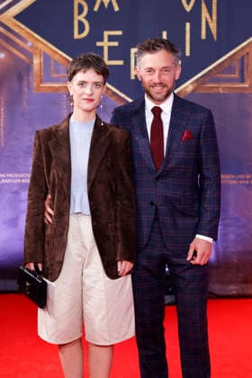 Actress Liv Lisa Fries and actor Volker Bruch at the NRW premiere of the fifth and final season of the TV series *Babylon Berlin* at the open-air cinema in Cologne s Rheinauhafen, September 11, 2026, NRW, Germany Copyright: xChristophxHardtx