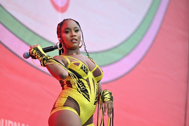 Fete de l Huma - Day 1 Maureen performs during the Fete de l Humanite in Le Plessis-Pate Bretigny-sur-Orge, France on September 11, 2026. Photo by Christophe Meng ABACAPRESS.COM Bretigny-sur-Orge, France  Copyright: xMengxChristophe ABACAx