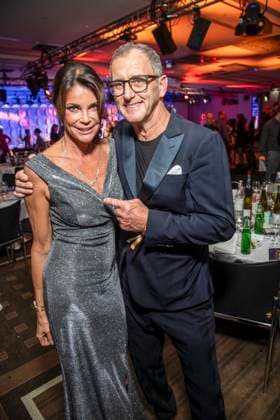 ABB ACTING AWARD: Gerit Kling and Wolfram Becker attend the 2026 German Acting Award ceremony at the Pullman Berlin Schweizerhof Hotel on September 11, 2025, in Berlin