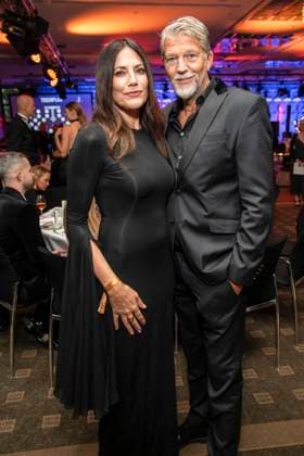 ABB ACTING AWARD: Bettina Zimmermann and Kai Wiesinger attend the 2026 German Acting Award ceremony at the Pullman Berlin Schweizerhof Hotel on September 11, 2025, in Berlin