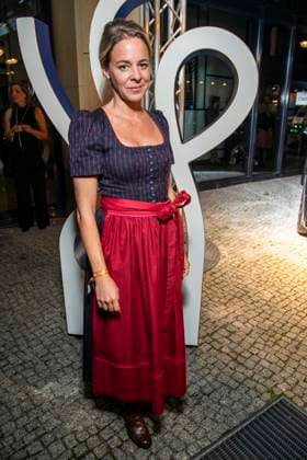 ABB ACTING AWARD: Bernadette Heerwagen Dirndl Attends the 2026 German Acting Award Ceremony at the Pullman Berlin Schweizerhof Hotel on September 11, 2025, in Berlin