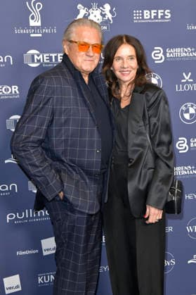Michael Brandner with his wife, Karin Brandner, at the 2026 German Acting Awards ceremony at the Pullman Berlin Schweizerhof Hotel, Berlin, September 11, 2026 Foto:xM.xBehrensx xFuturexImagex schauspielpreis_6308