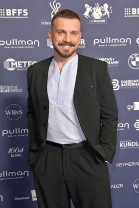 Edin Hasanovic at the 2026 German Acting Awards ceremony at the Pullman Berlin Schweizerhof Hotel, Berlin, September 11, 2026 Foto:xM.xBehrensx xFuturexImagex schauspielpreis_6314