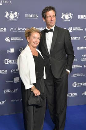 Gabrielle Carteris and Dominick Luquer at the 2026 German Acting Awards ceremony at the Pullman Berlin Schweizerhof Hotel in Berlin, September 11, 2026 Foto:xM.xBehrensx xFuturexImagex schauspielpreis_6362