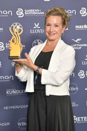 Gabrielle Carteris at the 2026 German Acting Awards ceremony at the Pullman Berlin Schweizerhof Hotel in Berlin, September 11, 2026 Foto:xM.xBehrensx xFuturexImagex schauspielpreis_6424