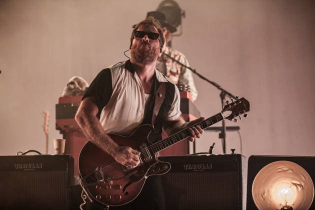 The Black Keys performs live at Alcatraz in Milan, Italy - 11 Sept 2026 Musician and record producer Dan Auerbach, frontman and guitarist of The Black Keys performs live at the Alcatraz as part of their Peaches n Kream World Tour 2026. Milan Italy Copyright: xCarloxVerganix xSOPAxImagesx BK26(10)