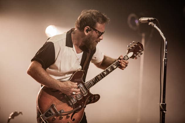 The Black Keys performs live at Alcatraz in Milan, Italy - 11 Sept 2026 Musician and record producer Dan Auerbach, frontman and guitarist of The Black Keys performs live at the Alcatraz as part of their Peaches n Kream World Tour 2026. Milan Italy Copyright: xCarloxVerganix xSOPAxImagesx BK26(8)