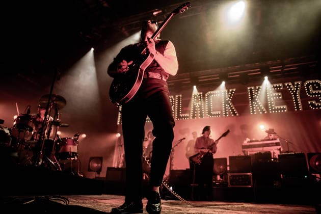 The Black Keys performs live at Alcatraz in Milan, Italy - 11 Sept 2026 Musician and record producer Dan Auerbach, frontman and guitarist of The Black Keys performs live at the Alcatraz as part of their Peaches n Kream World Tour 2026. Milan Italy Copyright: xCarloxVerganix xSOPAxImagesx BK26(15)