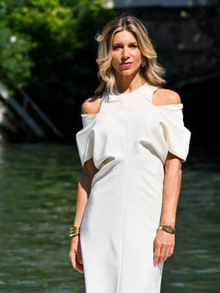 IPA88431981 - Venice International Film Festival 2026 - Day 11. Arrivals at the Hotel Excelsior pier. Pictured: Nicoletta Romanoff  Copyright: xManuelexMangiarottix xPoolxPhotoxEventsx08x IPA88431981