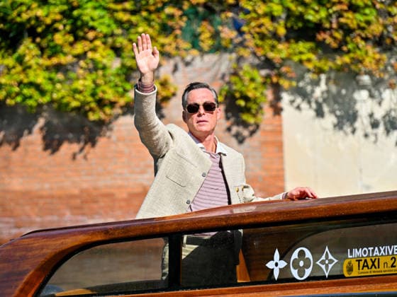 IPA88430591 - Venice International Film Festival 2026 - Day 11. Arrivals at the Hotel Excelsior pier. Pictured: Maurizio Lombardi  Copyright: xManuelexMangiarottix xPoolxPhotoxEventsx08x IPA88430591