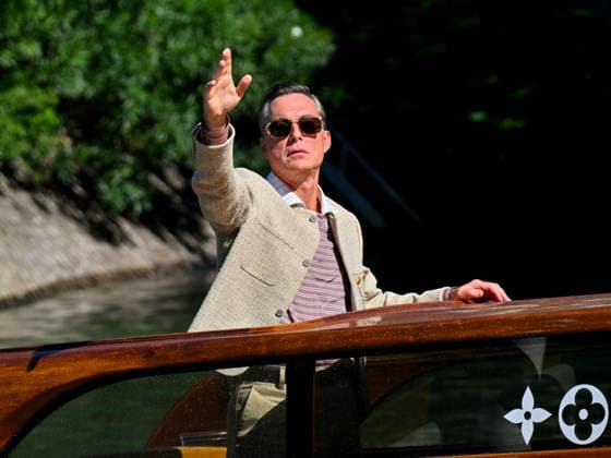 IPA88430593 - Venice International Film Festival 2026 - Day 11. Arrivals at the Hotel Excelsior pier. Pictured: Maurizio Lombardi  Copyright: xManuelexMangiarottix xPoolxPhotoxEventsx08x IPA88430593