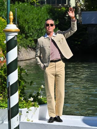 IPA88430618 - Venice International Film Festival 2026 - Day 11. Arrivals at the Hotel Excelsior pier. Pictured: Maurizio Lombardi  Copyright: xManuelexMangiarottix xPoolxPhotoxEventsx08x IPA88430618