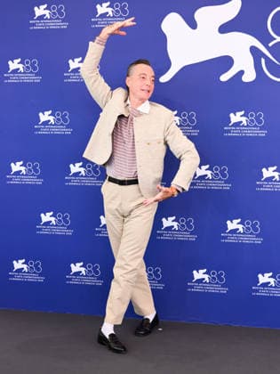 IPA88435366 - Venice International Film Festival 2026 - Day 11. Photocall for the film Dio Ride. Pictured: Maurizio Lombardi  Copyright: xAlbertoxTerenghix xPoolxPhotoxEventsx08x IPA88435366