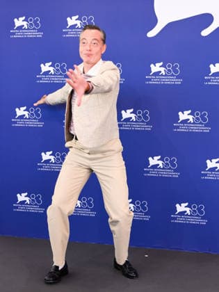 IPA88435376 - Venice International Film Festival 2026 - Day 11. Photocall for the film Dio Ride. Pictured: Maurizio Lombardi  Copyright: xAlbertoxTerenghix xPoolxPhotoxEventsx08x IPA88435376