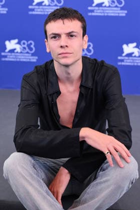 September 12, 2026, Venice, Rome, Italy: Francesco Gheghi during the photocall for the film God Laughs, at the 83rd Venice Film Festival. Venice, September 12, 2026 Venice Italy  - ZUMAa289 20260912_zia_a289_110 Copyright: xMlax xAgfx