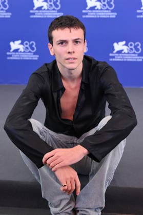 September 12, 2026, Venice, Rome, Italy: Francesco Gheghi during the photocall for the film God Laughs, at the 83rd Venice Film Festival. Venice, September 12, 2026 Venice Italy  - ZUMAa289 20260912_zia_a289_115 Copyright: xMlax xAgfx