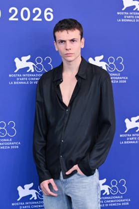 September 12, 2026, Venice, Rome, Italy: Francesco Gheghi during the photocall for the film God Laughs, at the 83rd Venice Film Festival. Venice, September 12, 2026 Venice Italy  - ZUMAa289 20260912_zia_a289_121 Copyright: xMlax xAgfx