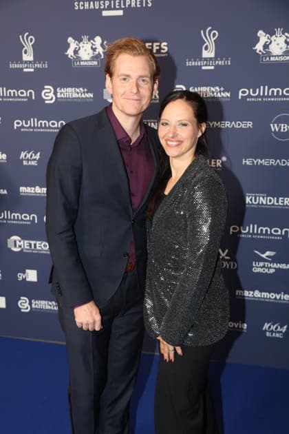 Johannes Heinrichs and Nadja Jo Klapper at the 2026 German Acting Awards ceremony at the Pullman Berlin Schweizerhof Hotel in Berlin, September 11, 2026 Copyright: xAgenturxMatthiasxWehnertx xM.xGränzdörferx
