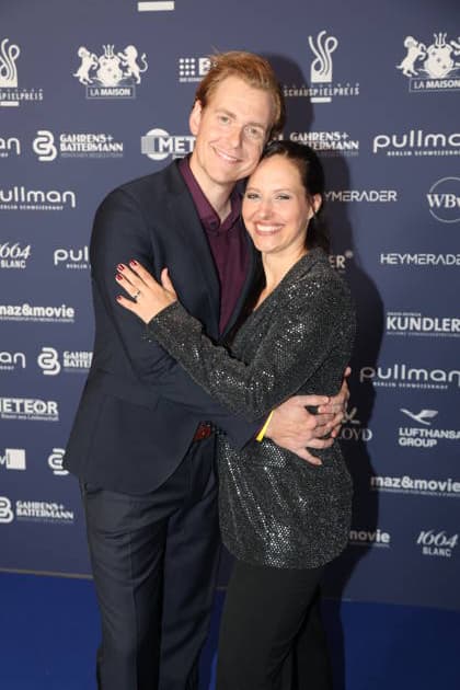 Johannes Heinrichs and Nadja Jo Klapper at the 2026 German Acting Awards ceremony at the Pullman Berlin Schweizerhof Hotel in Berlin, September 11, 2026 Copyright: xAgenturxMatthiasxWehnertx xM.xGränzdörferx
