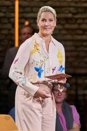 Judith Rakers during the taping of the RB talk show 3nach9 at Radio Bremen s Studio Bremen, September 11, 2026 Foto:xU.xStammx xFuturexImagex 3nach9_6911