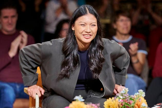 Linh Tran during the recording of the RB talk show 3nach9 at Radio Bremen’s Studio Bremen, September 11, 2026 Foto:xU.xStammx xFuturexImagex 3nach9_6932