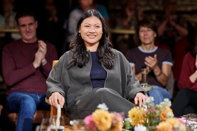 Linh Tran during the recording of the RB talk show 3nach9 at Radio Bremen’s Studio Bremen, September 11, 2026 Foto:xU.xStammx xFuturexImagex 3nach9_6933