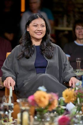 Linh Tran during the recording of the RB talk show 3nach9 at Radio Bremen’s Studio Bremen, September 11, 2026 Foto:xU.xStammx xFuturexImagex 3nach9_6934