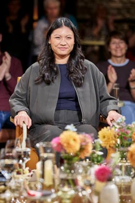 Linh Tran during the recording of the RB talk show 3nach9 at Radio Bremen’s Studio Bremen, September 11, 2026 Foto:xU.xStammx xFuturexImagex 3nach9_6935