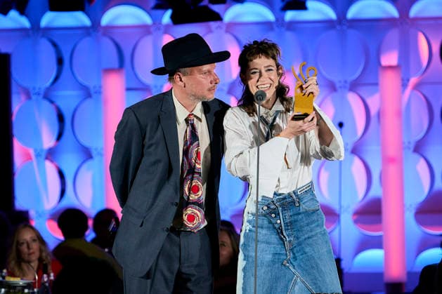 2026 German Acting Award: Winner Lia von Blarer and Winner Robert Stadlober; Stage Show: 15 Years of the German Acting Award and 20 Years of the BFFS; Pullman Berlin Schweizerhof; Date: September 11, 2026 Copyright: xEventpressx