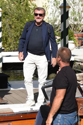 IPA88449261 - Venice, 83rd Venice International Film Festival 2026 - Arrivals at the Hotel Excelsior on Day 11; pictured: Giacomo Poretti  Copyright: xFRANCESCAxVIECELIx xFrancescaxViecelix IPA88449261