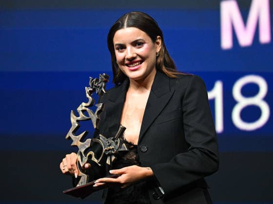 IPA88450782 - Venice, 83rd Venice International Film Festival 2026 - Night 11 - Closing Ceremony. Pictured: Malou Khebizi  Copyright: xManuelexMangiarottix xPoolxPhotoxEventsx08x IPA88450782