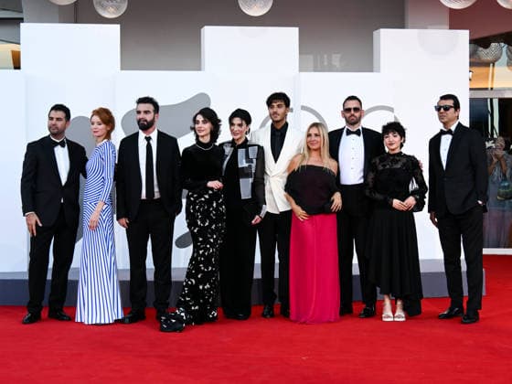 IPA88450195 - Venice, 83rd Venice International Film Festival 2026 - Night 11 - Closing Ceremony Red Carpet. Pictured: Milad Khosravi, Mohsen Gharaei, Odessa Rae, Laleh Marzban, and Rima Raminfar  Copyright: xAlbertoxTerenghi PoolxPhotoxEvenx xPoolxPhotoxEventsx08x IPA88450195
