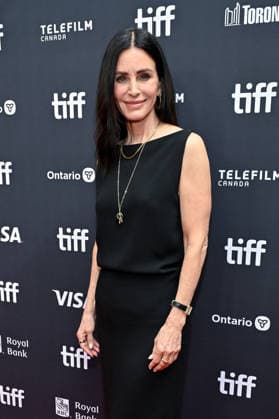 TIFF Toronto Screening Evil Genius Courteney Cox attending the screening of the movie Evil Genius ahead of Toronto International Film Festival (TIFF) in Toronto, Canada on September 12, 2026. Photo by Julien Reynaud APS-Medias ABACAPRESS.COM Toronto Canada  Copyright: xReynaudxJulien APS-Medias ABACAx