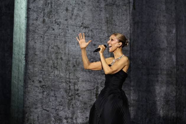 CELINE DION IN CONCERT IN PARIS PHOTOPQR LE PARISIEN Fred Dugit Nanterre 92, September 12, 2026 The first of sixteen concerts that Quebec singer Céline Dion will perform at the Plénitude Arena in Nanterre, Nanterre, Hauts-de-Seine, France, September 12, 2026 The first of sixteen concerts by Quebec singer Céline Dion at the Plénitude Arena in Nanterre Local Caption Céline Dion concert in Nanterre 92, France  Copyright: xPHOTOPQR LExPARISIEN MAXPPPxLPx xFredxDugitx(staff)x 20260912LPA0455 20260912LPA0455