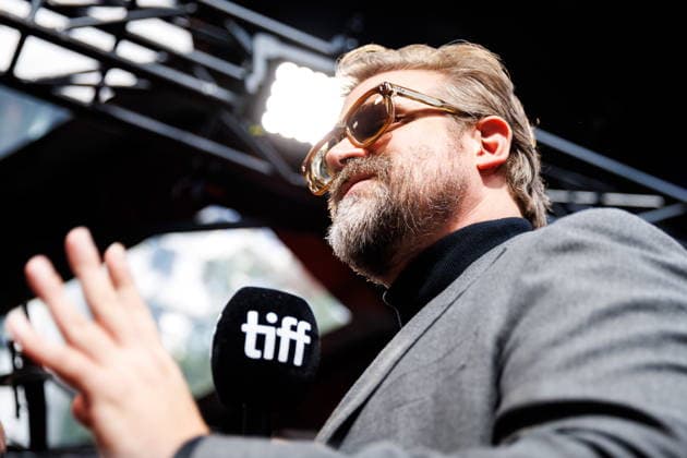 September 12, 2026, Toronto, On, Canada: Actor David Harbour speaks to the media on the red carpet for the film Evil Genius during the Toronto International Film Festival in Toronto, on Saturday, Sept. 12, 2026. Toronto Canada  - ZUMAc35_ 20260912_zaf_c35_016 Copyright: xKeitoxNewmanx
