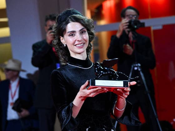 IPA88453421 - Venice, 83rd Venice International Film Festival 2026 - Night 11 - Closing Ceremony. Pictured: Laleh Marzban  Copyright: xManuelexMangiarottix xPoolxPhotoxEventsx08x IPA88453421