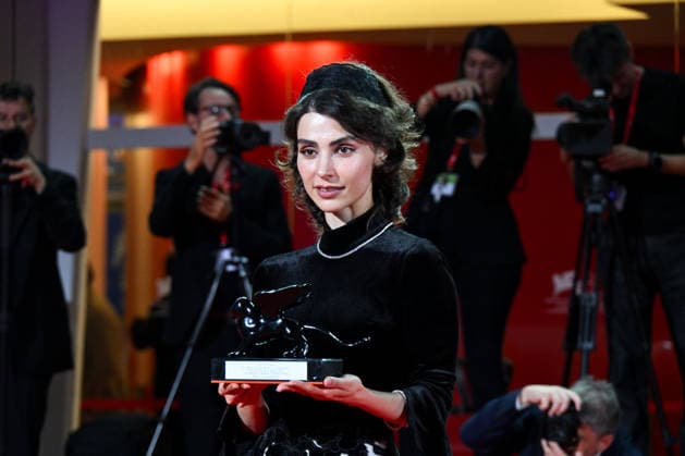 IPA88453422 - Venice, 83rd Venice International Film Festival 2026 - Night 11 - Closing Ceremony. Pictured: Laleh Marzban  Copyright: xManuelexMangiarottix xPoolxPhotoxEventsx08x IPA88453422