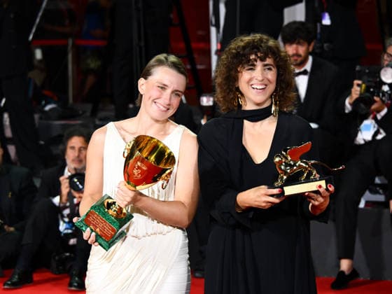 IPA88453587 - Venice, 83rd Venice International Film Festival 2026 - Night 11 - Red Carpet Winners. Pictured: Mathilde Arcel, May El-Toukhy  Copyright: xAlbertoxTerenghi PoolxPhotoxEvenx xPoolxPhotoxEventsx08x IPA88453587